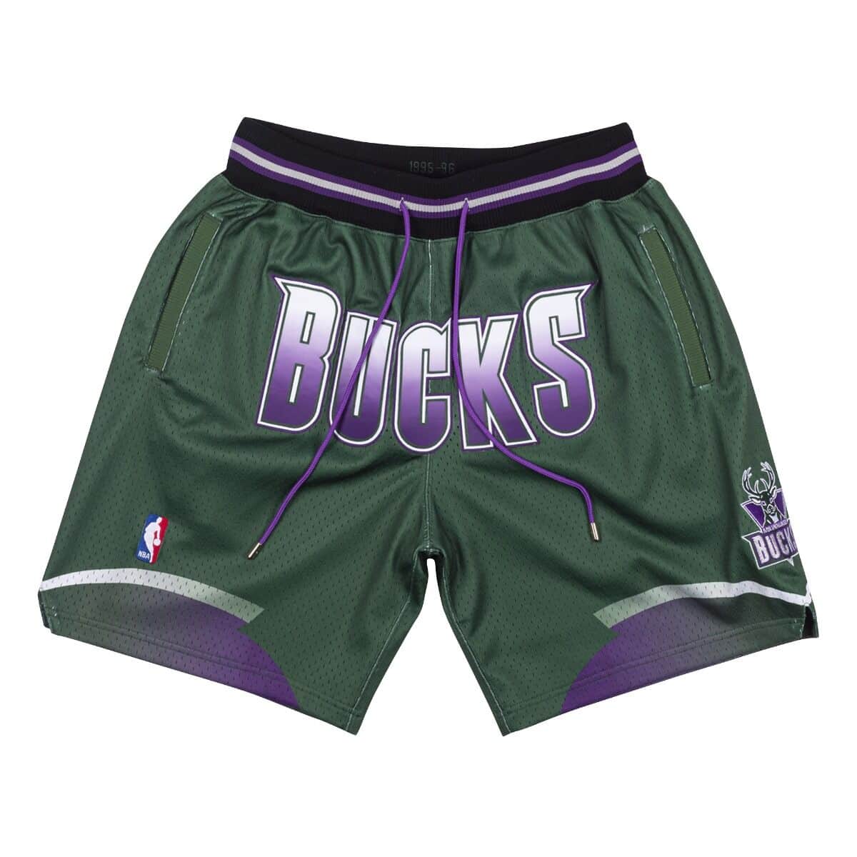 Retro Bucks Green Shorts